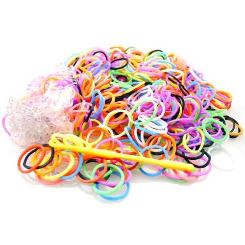 Rainbow Loom Набор для плетения браслетов - Фингер Лум, красный